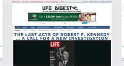 Desktop Screenshot of old.ufodigest.com